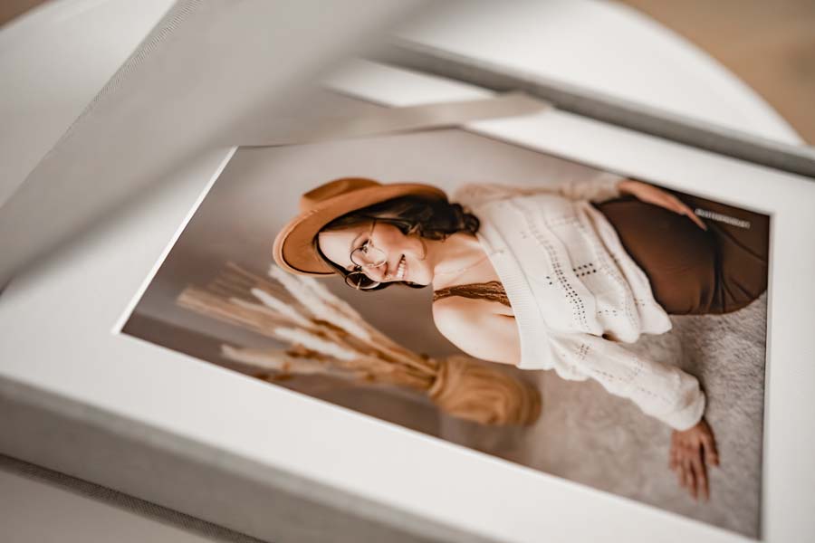 Passepartouts mit Babybauch Fotos